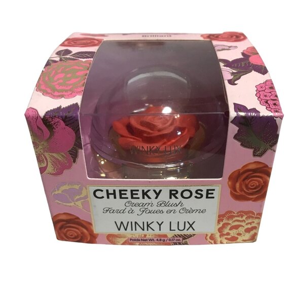 Winky Lux Cheeky Rose Cream Blush Shade BRILLIANT 4.4g - Picture 1 of 4